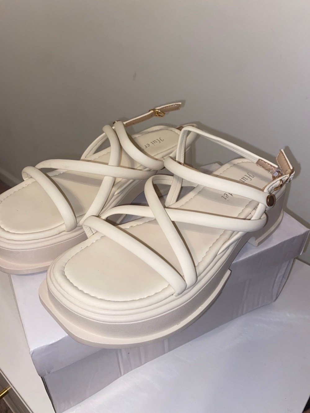 Strappy Platform Sandals